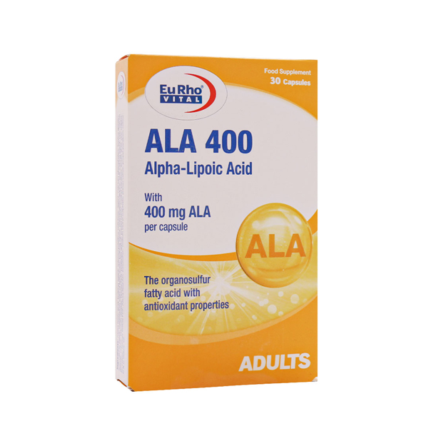 کپسول آ ال آ یوروویتال( حاوی 400 میلی‌گرم آلفا لیپوئیک اسید) 30عددی +