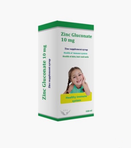 شربت زینک گلوکونات 10 Zinc Gluconate