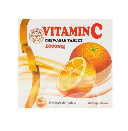 ویتامین ث جویدنی 1000 میلی گرم  Vitamin C Chewable Tablet 1000 mg