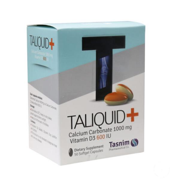 کپسول تالیکویید پلاس تسنیم Tasnim Taliquid 50 Capsule Softgel